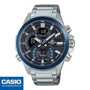 CASIO ECB-30DB-1AEF⎪ECB-30DB-1A⎪EDIFICE Premium⎪Bluetooth® Smart⎪HOMBRE⎪Metal - Imagen 1 de 2