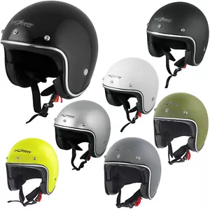 Casco Moto Jet Omologato ECE 22-06 custom scooter naked chopper - Imagen 1 de 34