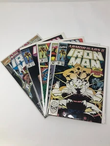 Iron Man #241, 242, 263, 267 and Amual 12 Marvel 1988/89 Comic Books - Picture 1 of 18