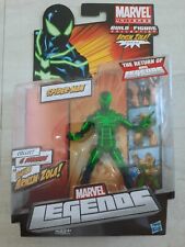 MARVEL LEGENDS ARNIM ZOLA BAF BLACK GREEN SUIT SPIDER-MAN FIGURE HASBRO 2011