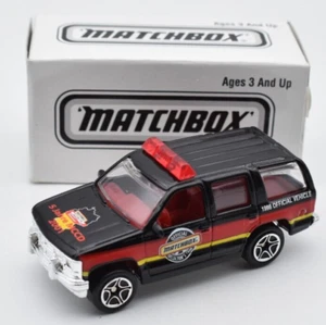 Matchbox Superfast Chevrolet Chevy Tahoe Police MCCD 2001. German Promotional - Picture 1 of 2