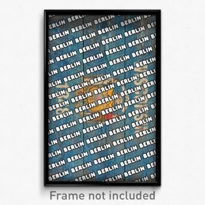 Berlin Wisconsin Poster (WI City Souvenir 11x17 Town Print) - Picture 1 of 1