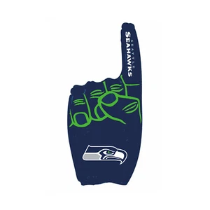 Football Seattle Seahawks Inflatable Finger #1 Officially Licensed 27" x 12" - Picture 1 of 1