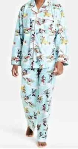 Disney 100 Mickey Mouse & Friends Matching 2pc Pajama Set - New ~ MENS Large - Picture 1 of 3