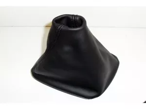 cuffia cambio adattabile Mercedes SLK-Class (R171) pelle nera - Bild 1 von 2