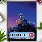WALL-E Spiral Bound Coloring Book, Perfect for Disney Fans and Eco-Conscious Art