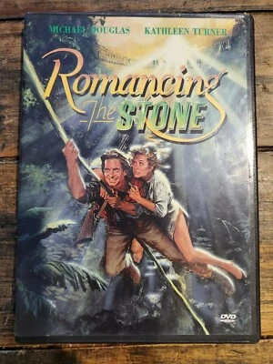 Romancing The Stone (DVD, 1999) Widescreen Michael Douglas Kathleen Turner NEW - Image 1 of 3