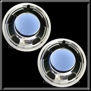 Fits (2) 2013 2014 Dodge Ram Truck 3500 Front Pair 17" Hub caps Wheel Simulators - Picture 1 of 4