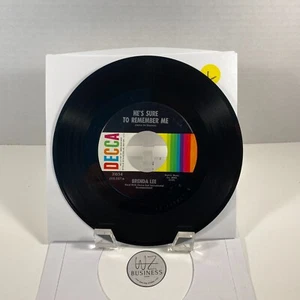 Brenda Lee – When You Loved Me/He's Sure To Remember Me Decca – 31654 - Picture 1 of 2