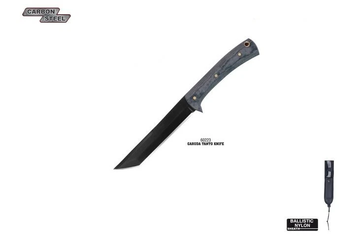 Faca e ferramenta Condor Guruda Bowie lâmina fixa 6" com bainha de náilon Tanto - Imagem 1 de 1