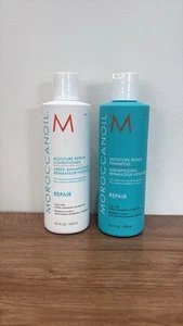 Free Shipping!!! Moroccanoil Moisture Repair Shampoo & Conditioner 8.5 oz - Picture 1 of 2