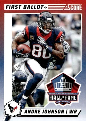 2024 Score #3 Andre Johnson First Ballot Showcase #/100 - Image 1 of 2