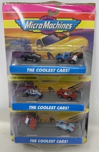 Micro Machines The Coolest Cars! #75108 Lot of 3 Packs NEW UNSEALED - Picture 1 of 8