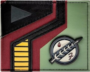 Star Wars - Bounty Hunter Fett Family Crest Bi-fold Wallet NEW! - Picture 1 of 7