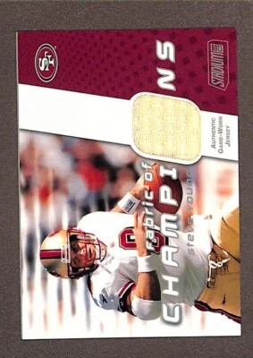 Tela de campeones Topps Stadium Club 2002 #FC-SY Steve Young/999 Foto 1 de 3
