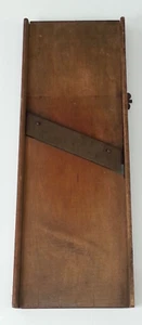 Antique Wood Cabbage Slicer Primitive Style Tool Cutter Slicer board Blade - Picture 1 of 6