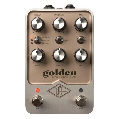 Universal Audio UAFX Golden Reverb Pedal with Bluetooth - Image 1 of 3