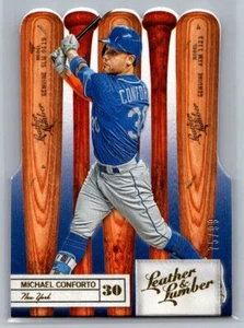 2019 Panini Leather & Lumber #96 Michael Conforto 75/99 - Picture 1 of 2