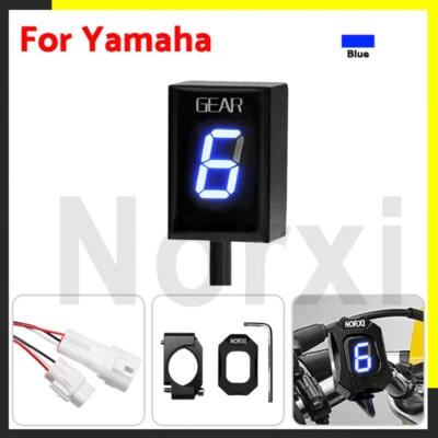 Indicador de engranajes para moto Yamaha r6 XJ6 FZ6 FZ8 R1 FZ400 FZS XJR400 FZ1 MT01 Foto 1 de 4