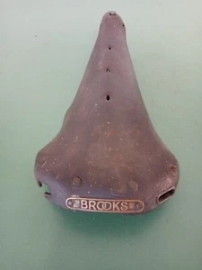 Brooks sella In cuoio bici corsa epoca vintage - Imagen 1 de 6