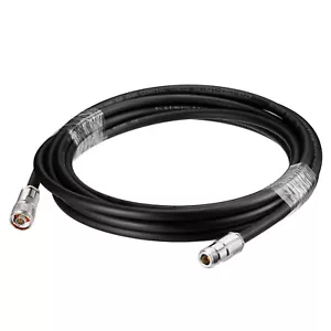 N-Type male to N female Antenna extension Cable Jumper Pigtail KSR400 5M 16.4ft - Picture 1 of 5
