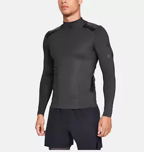 Under Armour Perpetual Powerprint Mock Men’s Long Sleeve Shirt 1321006 M/medium - Picture 1 of 2