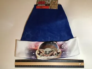 Disney Star Wars The Mandalorian The Child Grogu Hover Pram Christmas Santa Hat - Picture 1 of 3