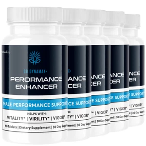 CB Dynamax+ Male Health Pills for Lasting Performance and Endurance 5 Pack - Picture 1 of 3
