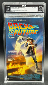 Back to the Future VHS 1989 MCA Factory Sealed New IGS 8 9.5 Gold Graded CGC