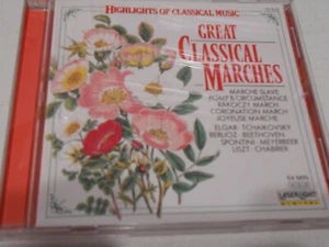 CD Great Classical Marches (1990 Laserlight) Elgar, Tchaikovsky, Beethoven Liszt - Bild 1 von 4