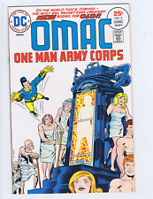 OMAC #5 DC Pub 1975 Jack Kirby story, cover/art