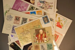 Vatican Covers FDC Max Cards Postcards Airmail Lot Of 43 - Picture 1 of 16