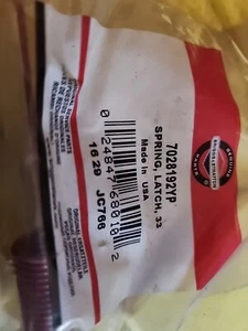 7028192YP Original OEM Briggs & Stratton Schnapper RIEGEL RASTFEDER Schnapper - Bild 1 von 2