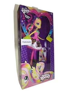 MLP My Little Pony Equestria Girls Rainbow Rocks Fluttershy Figure - Picture 1 of 3