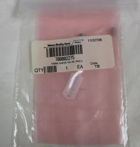 Waters Quality Parts PerformancePLUS Check Valve Cartridge 1525M, 2/pk 700002275 - Picture 1 of 3