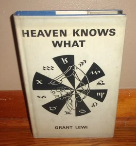 HEAVEN KNOW WHAT-Planetare Aspekte-GRANT LEWI-6. Druck HERVORRAGENDER HC mit DJ oop! - Bild 1 von 10