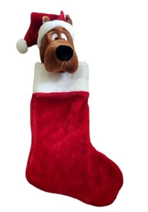 Vintage Scooby Doo Christmas Stocking 2000 Warner Brothers Exclusive - Picture 1 of 11