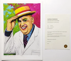 "FRED" JOHN SAVIDENT, CORONATION STREET LTD ED PRINT BY CENTRAL STATION, 15/500 - Picture 1 of 24