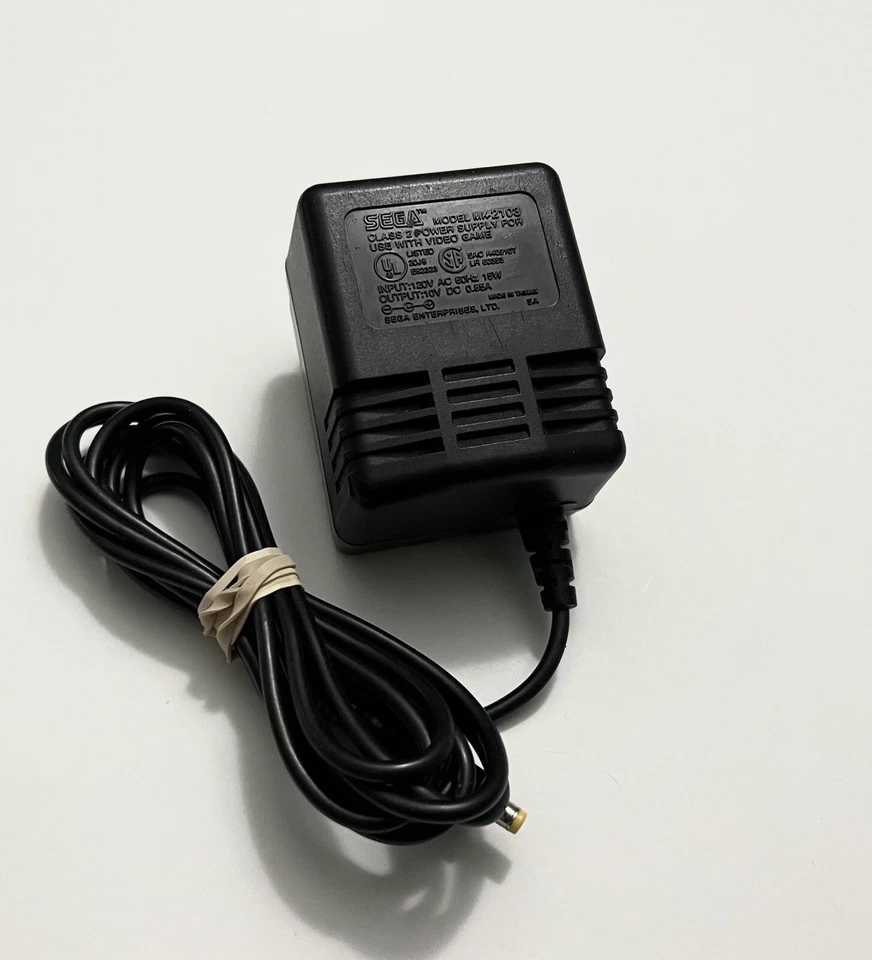 OEM Official SEGA Model MK-2103 AC Adapter Power Cord For Genesis 2 / 32X Nomad - Image 1 of 2