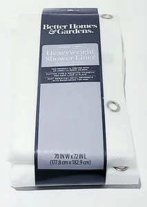 Better Homes & Gardens Frosted HeavyWeight Shower Liner 70x72 - Picture 1 of 2