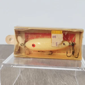 Nuevo ~ Señuelo de pesca vintage Bill Norman herido flash hélice de agua superior cebo - Imagen 1 de 10
