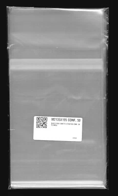 50 Buste per fumetti TOPOLINO (dal 75 al 604) 135×195 mm MIKU® 1351955000003