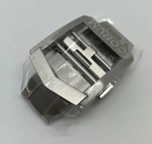 Corum Stainless Steel Deployment Clasp For Admiral Cup Mens Wrist Watch 18mm OEM - Picture 1 of 4