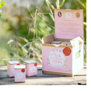 Nina's Paris Tea, L'original Marie-Antoinette Flavored Black Tea, Gift Box of 18 - Picture 1 of 3