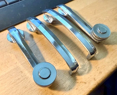 PACKARD SENIOR 1948-50 INTERIOR MANIJAS DE PUERTA VENTANA PERSONALIZADO 8 RESTO AÑOS 40 50S Foto 1 de 4