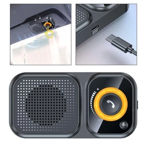 Haut-parleur de voiture avec clip visière réduction bruit accessoires voiture haut-parleur MP3 - Photo 1 sur 6