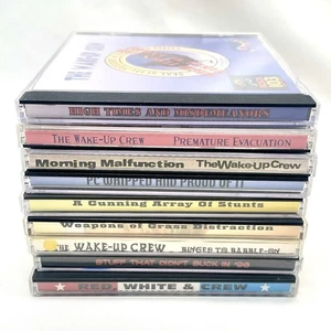 Memphis Wake Up Crew Rock 103 - 9 CDs Lot 1990s Compilation Albums - Picture 1 of 13