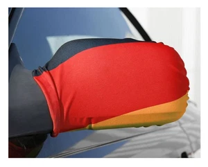 Außenspiegelverkleidung Fußball WM 2018 Fanartikel Autokorso Auto Bikini Flagge - Bild 1 von 5