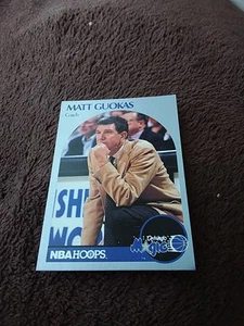 1990-91 NBA Hoops - Matt Guokas #323 - Picture 1 of 5