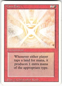 Mana Flare R Revised Edition 3ED  MTG MP - Picture 1 of 2